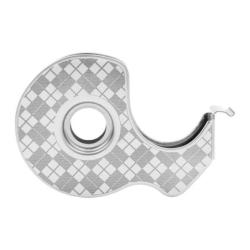 Dyspenser taśmy SCOTCH, ze stali nierdzewnej + 2x taśma Magic 19mm x 13,9m, srebrny