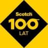 Dyspenser taśmy SCOTCH, ze stali nierdzewnej + 2x taśma Magic 19mm x 13,9m, srebrny