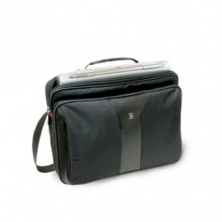 Torba pilotka WENGER Patriot, 17", zestaw 2w1, 430x410x310mm, czarna/szara