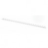 Grzbiety do bindowania OFFICE PRODUCTS, A4, 8mm (45 kartek), 100 szt., białe