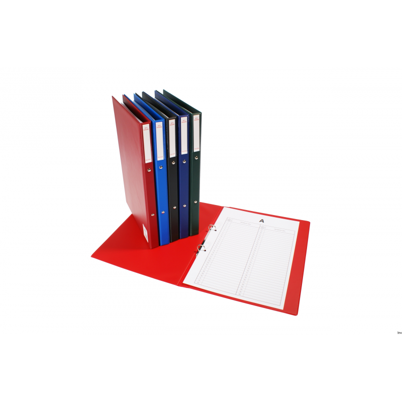 Teczka do akt osobowych A4 2-ringowa 3 cm ciemnozielona Biurfol
