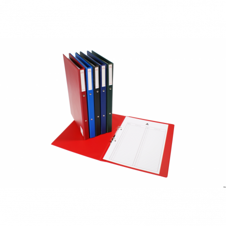 Teczka do akt osobowych A4 2-ringowa 3 cm ciemnozielona Biurfol