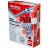 Marker do tablic OFFICE PRODUCTS, okrągły, 1-3mm (linia), czerwony