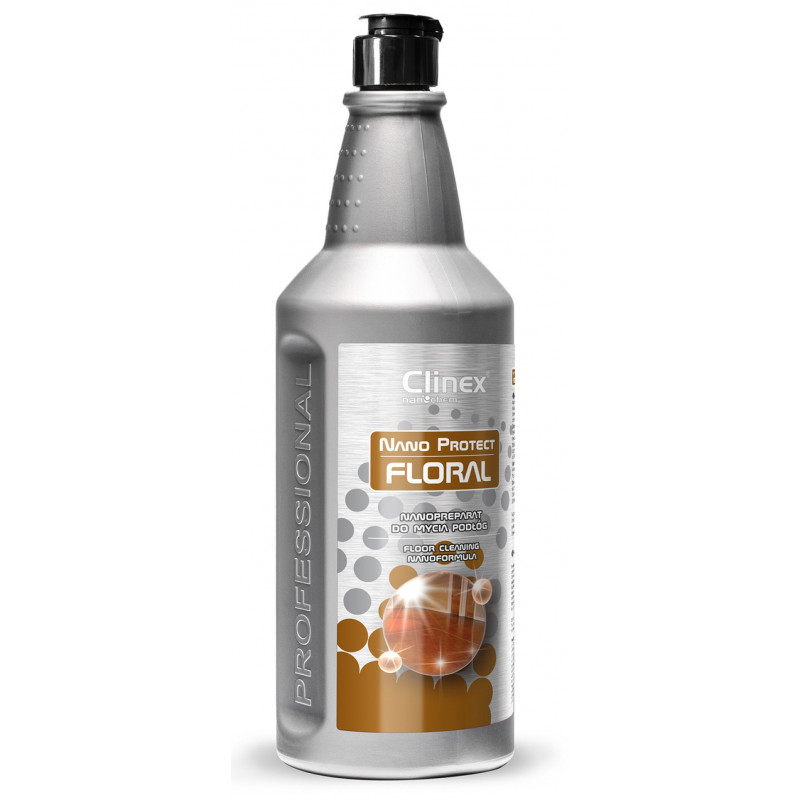 Preparat CLINEX Nano Protect Floral, do mycia podłóg, 1l