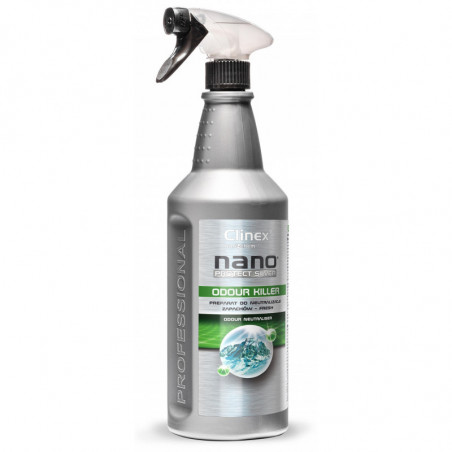 Preparat CLINEX Nano Protect Silver Odour Killer, do neutralizacji zapachów, fresh, 1l