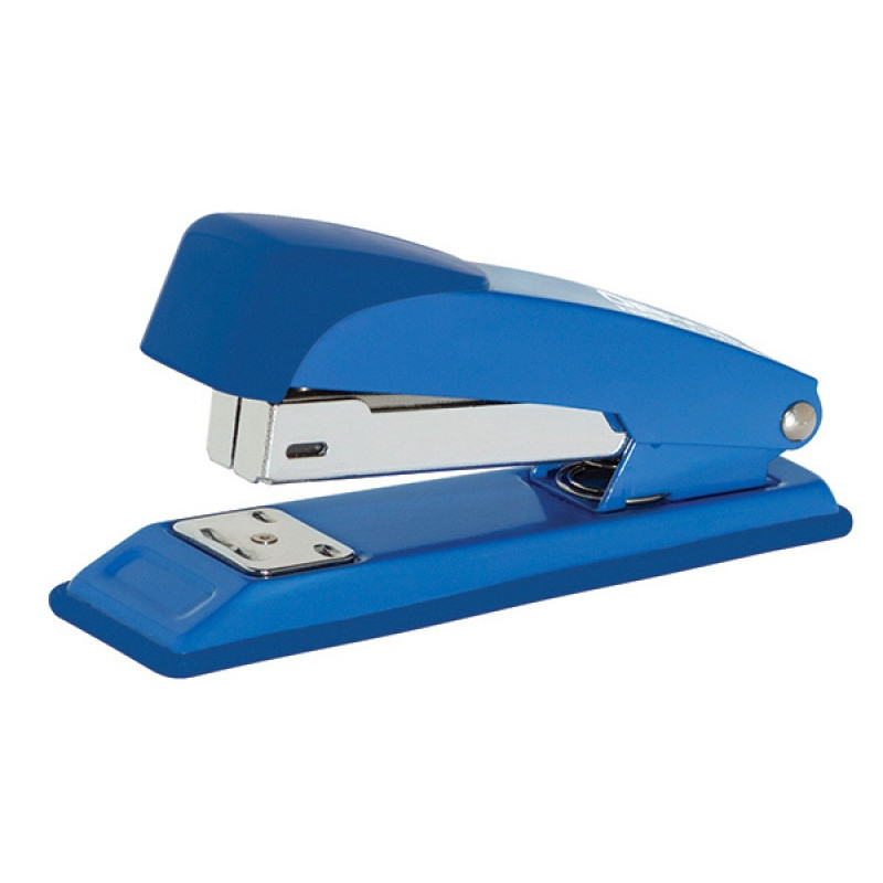Zszywacz OFFICE PRODUCTS, zszywa do 30 kartek, gł. 50, metal, niebieski