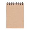 PAKIET Kołonotatnik OFFICE PRODUCTS, craft, A6, w kratkę, 80 kart., 80gsm, brązowy