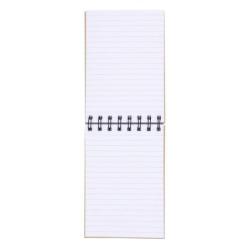 PAKIET Kołonotatnik OFFICE PRODUCTS, craft, A6, w linie, 80 kart., 80gsm, brązowy