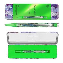 Długopis CARAN D'ACHE 849 Germanier, w pudełku, zielony neonowy