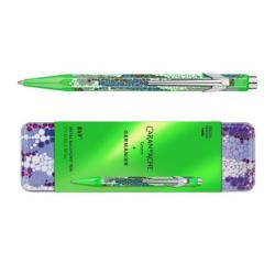 Długopis CARAN D'ACHE 849 Germanier, w pudełku, zielony neonowy