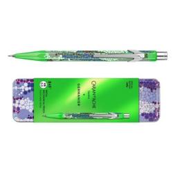 Ołówek mechaniczny CARAN D'ACHE 844 Germanier, 0,5mm, w pudełku, zielony neonowy