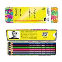 Kredki CARAN D'ACHE Germanier, 13 szt., w pudełku, mix kolorów