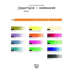 Kredki CARAN D'ACHE Germanier, 13 szt., w pudełku, mix kolorów