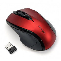 Myszka komputerowa KENSINGTON Pro Fit Mid-Size, bezprzewodowa, czerwona