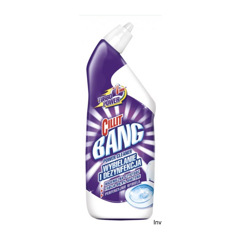 Cillit Bang Żel do WC 750 ml Wybielanie i Dezynfekcja