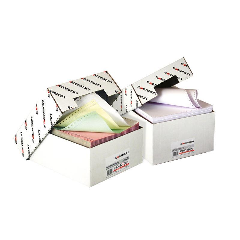 Papier komputerowy Emerson C240 A4 80g bezdrzewny, bezchlorowy, do drukarek, 1 opakowanie