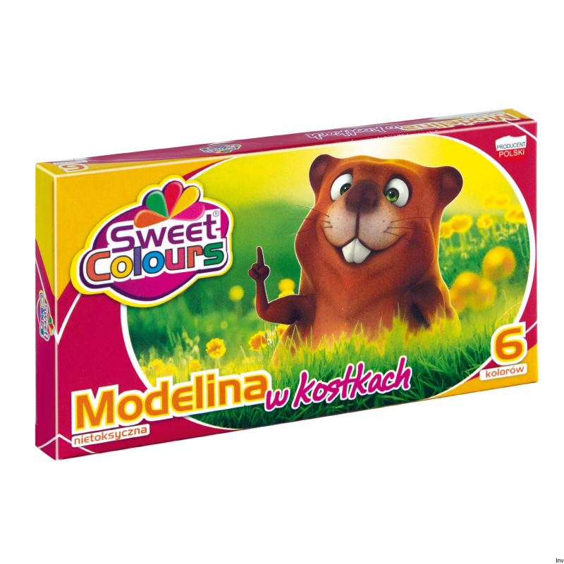 Modelina 6 kolorów KOMA 01419