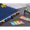 Zakładki indeksujące POST-IT do archiwizacji (676-AYPV), PP, silne, 15,8x38,1mm, 4x10 szt., mix kolorów