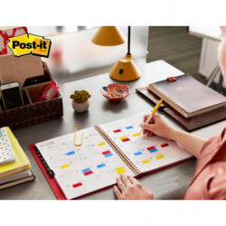 Zakładki indeksujące POST-IT do archiwizacji (676-AYPV), PP, silne, 15,8x38,1mm, 4x10 szt., mix kolorów