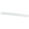 Grzbiety do bindowania OFFICE PRODUCTS, A4, 38mm (350 kartek), 50 szt., białe