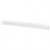 Grzbiety do bindowania OFFICE PRODUCTS, A4, 45mm (440 kartek), 50 szt., białe