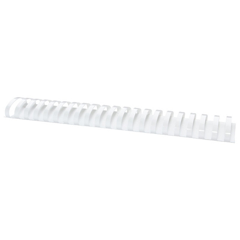 Grzbiety do bindowania OFFICE PRODUCTS, A4, 51mm (510 kartek), 50 szt., białe