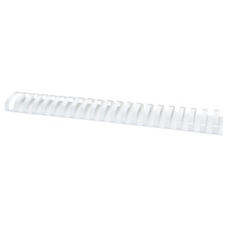 Grzbiety do bindowania OFFICE PRODUCTS, A4, 51mm (510 kartek), 50 szt., białe