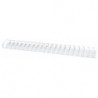 Grzbiety do bindowania OFFICE PRODUCTS, A4, 51mm (510 kartek), 50 szt., białe