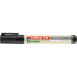 Edding ekologiczny marker do tablic czarny okrągła końcówka 1,5-3 mm