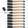 Edding ekologiczny marker do tablic czarny okrągła końcówka 1,5-3 mm