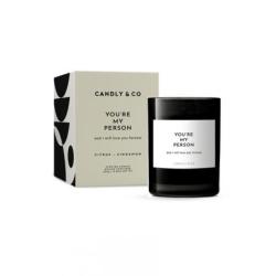 Świeca sojowa w szkle CANDLY&CO, You Are My Person And I., zapach No.3, 250g
