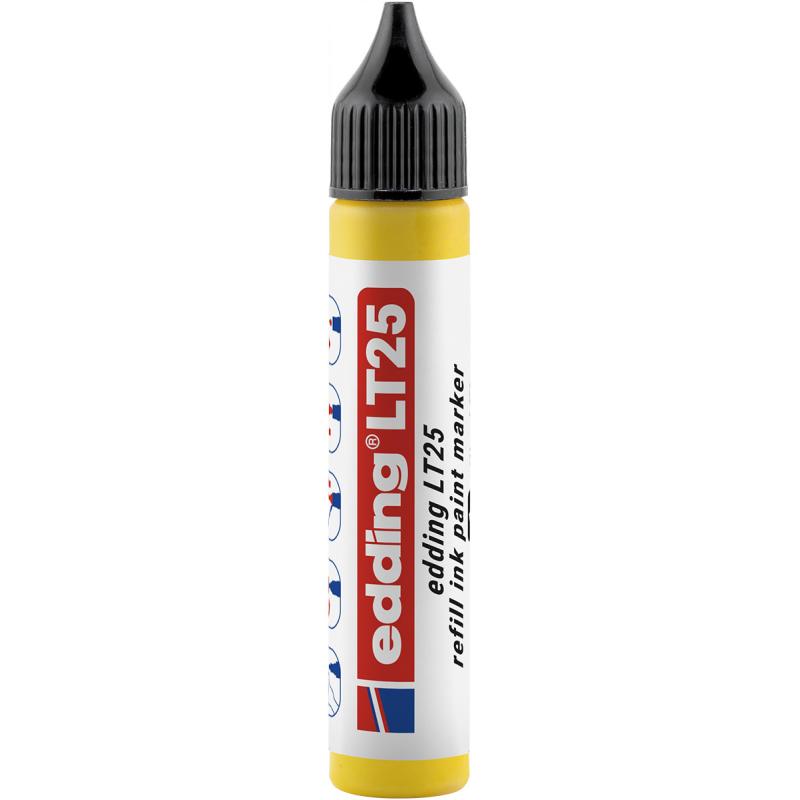 Tusz do uzupełniania markerów olejowych e-LT 25 ECOLINE, EDDING, żółty