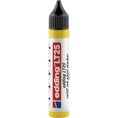 Tusz do uzupełniania markerów olejowych e-LT 25 ECOLINE, EDDING, żółty