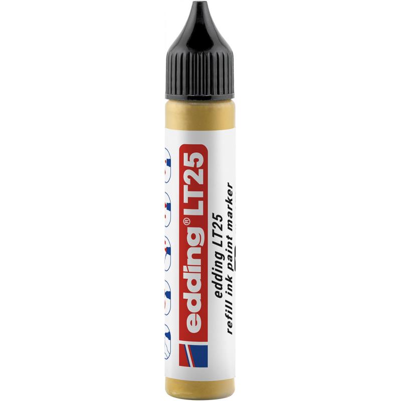 Tusz do uzupełniania markerów olejowych e-LT 25 ECOLINE, EDDING, złoty