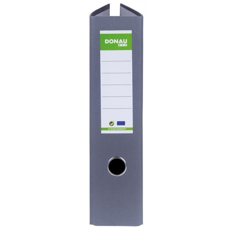 Segregator DONAU ECO, A4/80mm, grzbiet szary