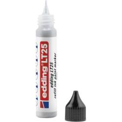 Tusz do uzupełniania markerów olejowych e-LT 25 ECOLINE, EDDING, srebrny