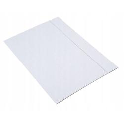 Teczka z gumką biała Barbara 250g (25 sztuk)