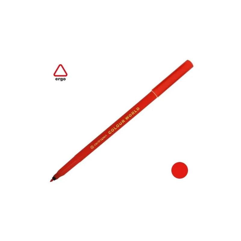 Flamastry czerwone 7790/7550 Centropen