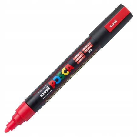 Marker permanentny Uni POSCA PC-5M czerwony 71173