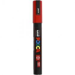 Marker permanentny Uni POSCA PC-5M czerwony 71173