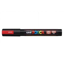 Marker permanentny Uni POSCA PC-5M czerwony 71173
