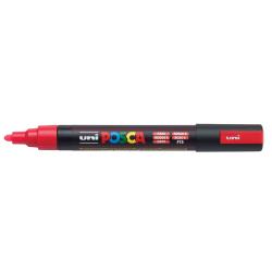 Marker permanentny Uni POSCA PC-5M czerwony 71173