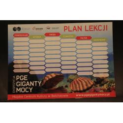 Plan lekcji A5 25 stron POLSYR