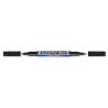 Marker dwustronny Granit M830 czarny do CD/DVD