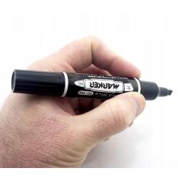 Marker dwustronny Granit M830 czarny do CD/DVD