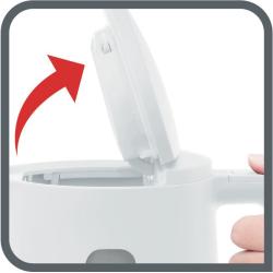 Czajnik elektryczny Tefal KO2991 2400 W biały