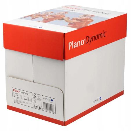 Papier xero A4 80g PLANO DYNAMIC białość 161 karton 5 ryz Papyrus