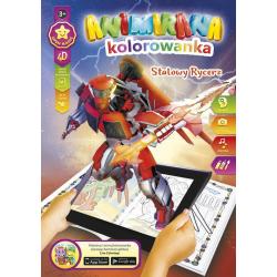 Kolorowanka A4 4D Stalowy...