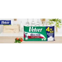 Ręcznik Velvet Extra Long Biały 2 rolki - komfort i jakość w Twojej łazience