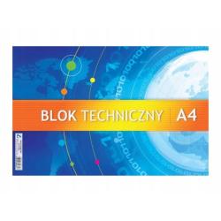 Blok techniczny biały A4 10...